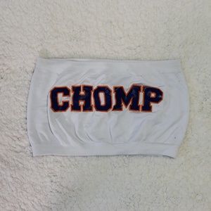 White UF Chomp Tube Top